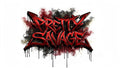 Pretty Savage – Gothic Graffiti Logo (DOWNLOAD)
